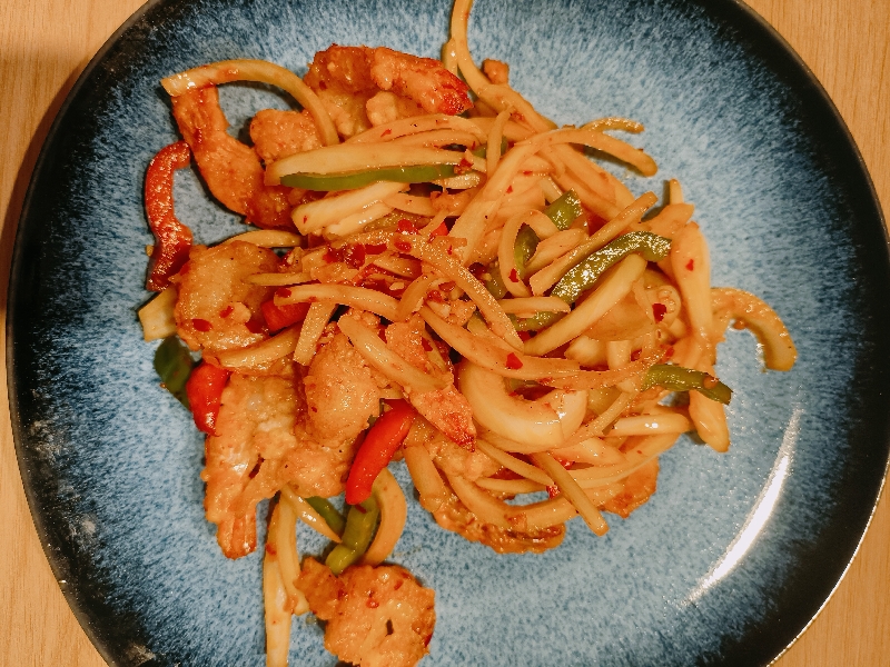 Crevettes au sel et poivre🌶️🦐