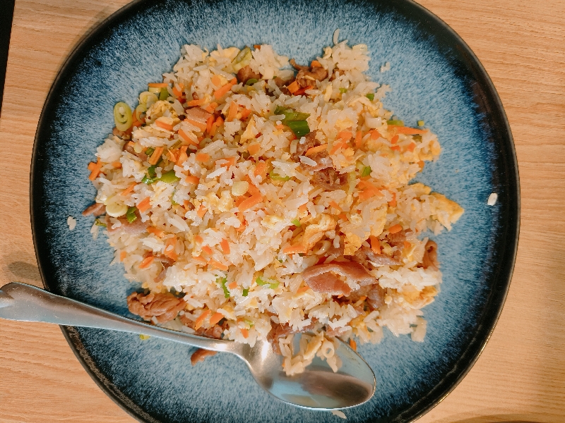 Riz sauté au boeuf