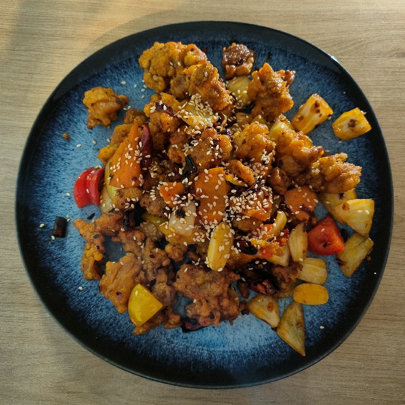 Poulet à la sauce sichuan🌶️🌶️🌶️