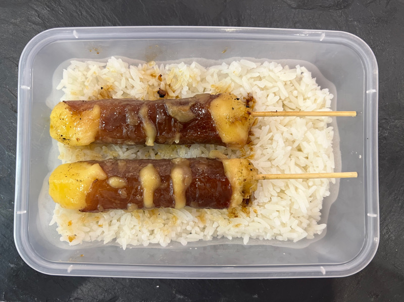 Bentoyaki bœuf au fromage 2