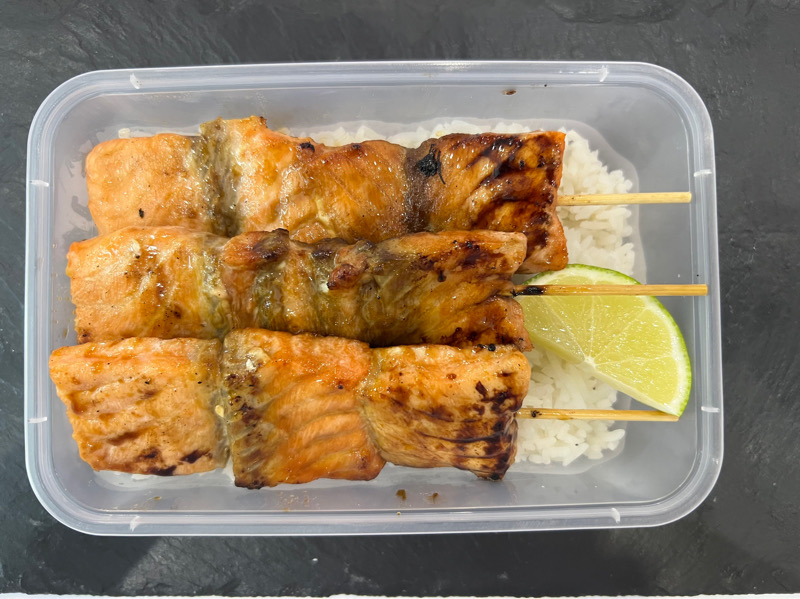 Bentoyaki saumon 3