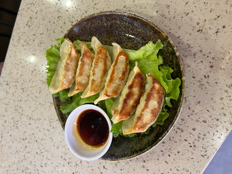 35. Gyozas au poulet