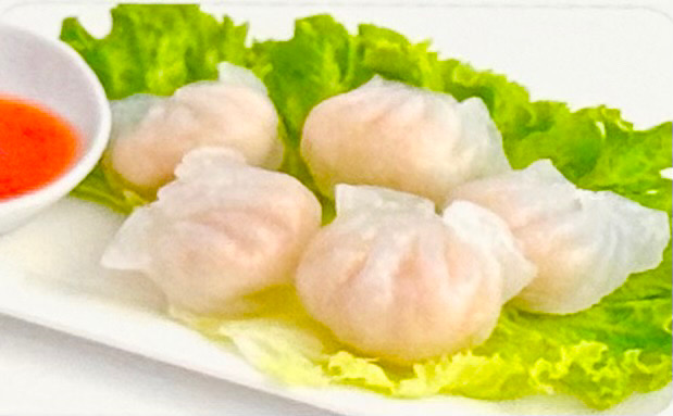 107. Raviolis aux crevettes (5 pièces)