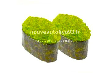 317. Sushi tobiko wasabi