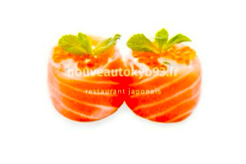307. Sushi fleur sauce maison
