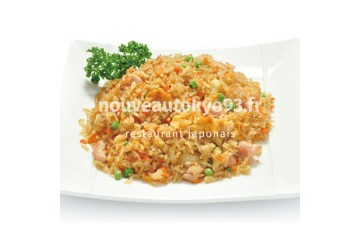 109. Riz sauté au saumon