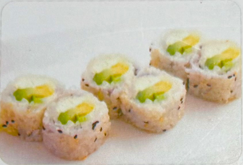 208A. California avocat cheese (6 pièces)