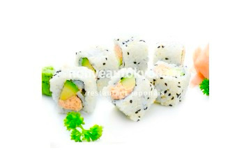 229. California saumon cuit (6 pièces)