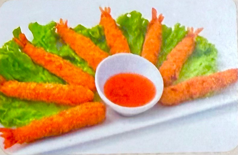MENU TEMPURA GAMBAS