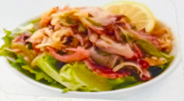 105. Salade de choux poulpe