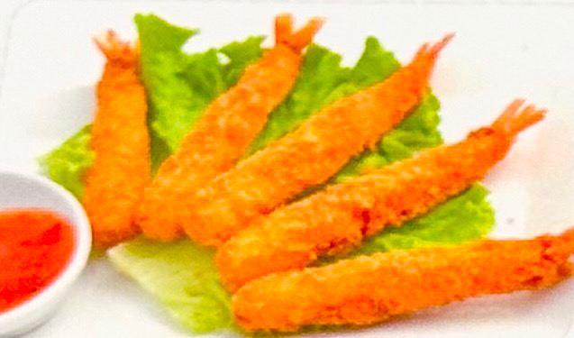 106. Tempura gambas (5 pièces)