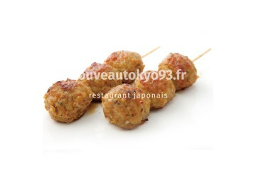 604. Tsukune Boulettes de poulet