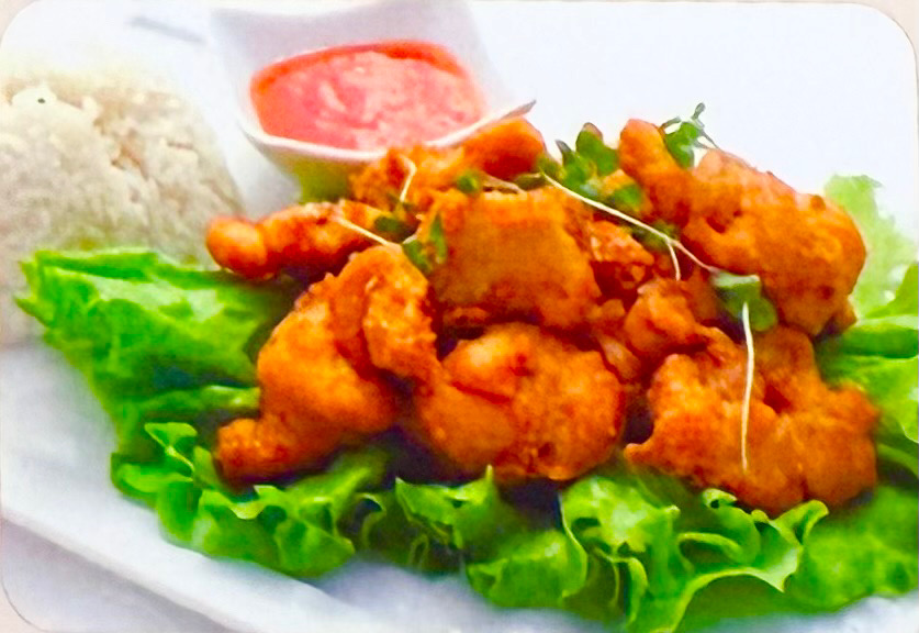 MENU TEMPURA POULET