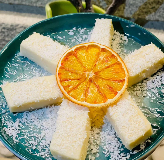 Flan au lait de coco