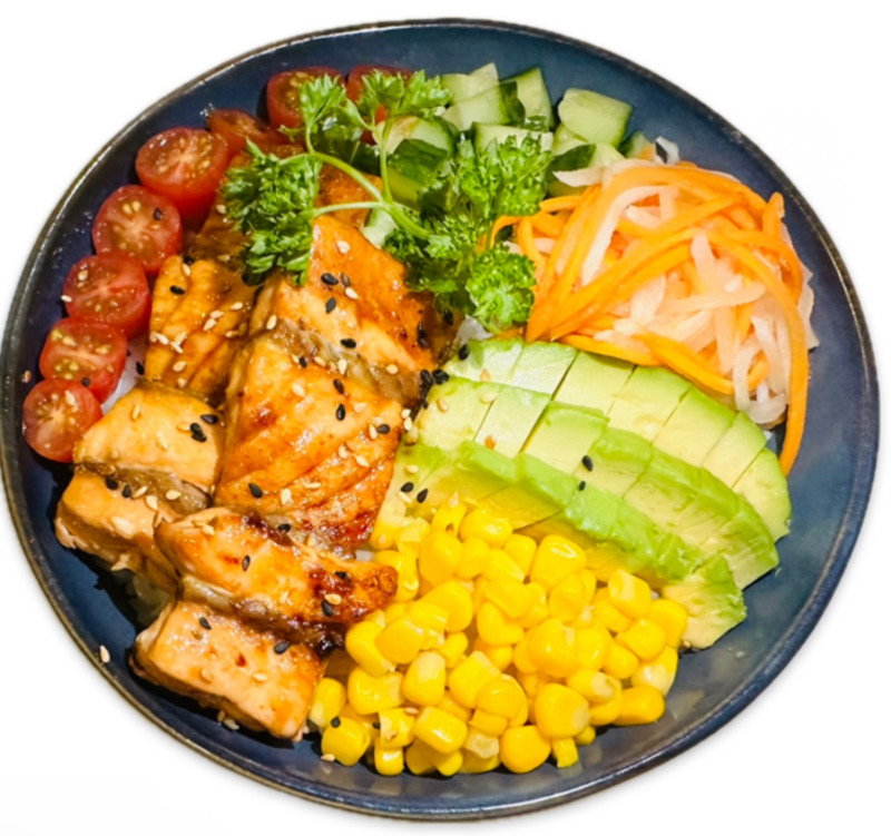 bowls B Saumon grillée
