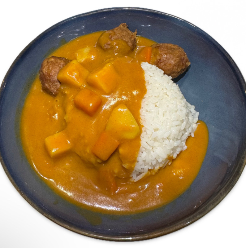 Curry2(boulette de poulet)
