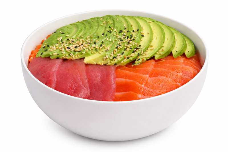 CH3: Chirashi Saumon, Thon & Avocat