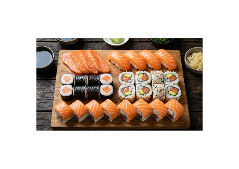 COMBO E - SAUMON 32 PIÈCES