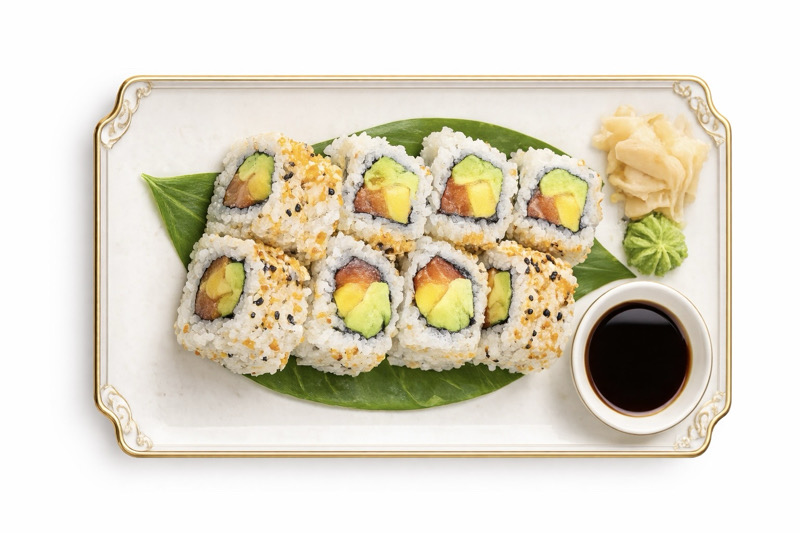 C5: California Saumon, Mangue & Avocat 8 pcs