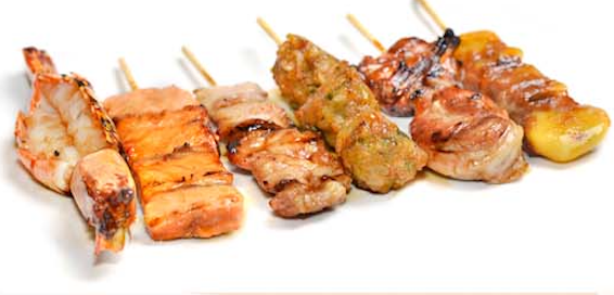 B4. 6 Brochettes
