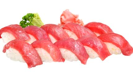 M23. 10 Sushi thon, ou 5 Sushi saumon, 5 Sushi thon