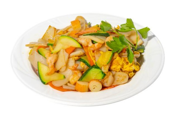 39. Rice dumplings with seafood (1,3,4,6)