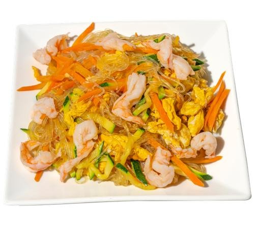 27. Soya Noodles with Shrimps (1,3,4,6)