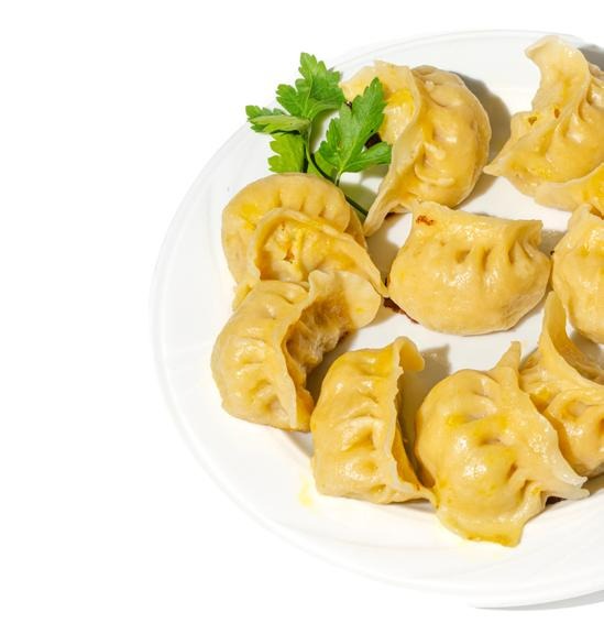 1. Chinese Ravioli 4 pcs (3,9)
