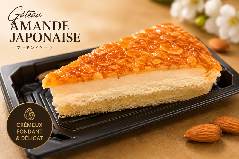 Gâteau amande japonaise