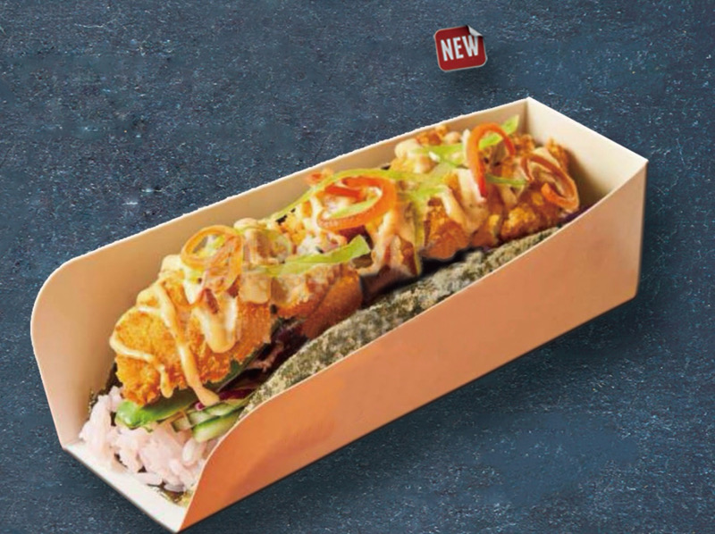 sushi taco kara age(poulet frit)