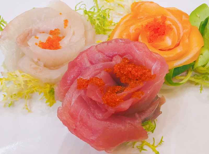 Sashimi mix(15 tranches)