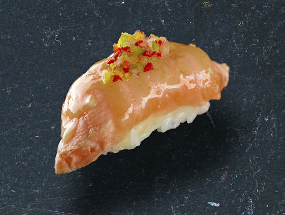 Sushi saumon yuzu