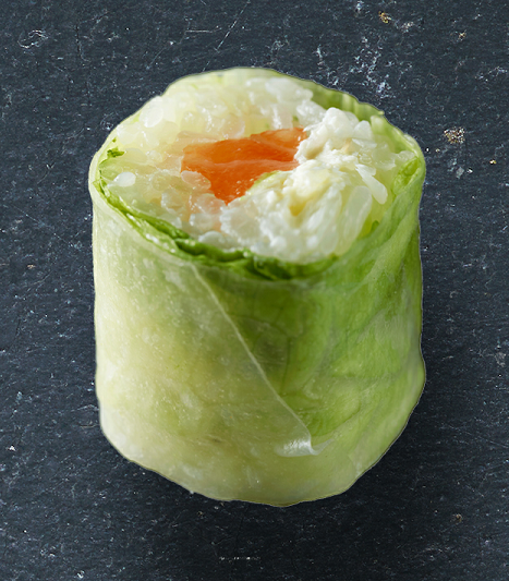 Spring saumon cheese