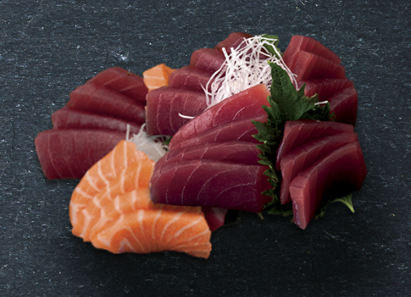 Sashimi saumon thon(14 tranches)