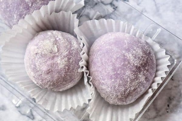 Mochi non glacé taro