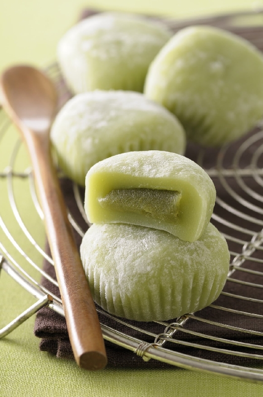mochi non glacé thé vert Macha