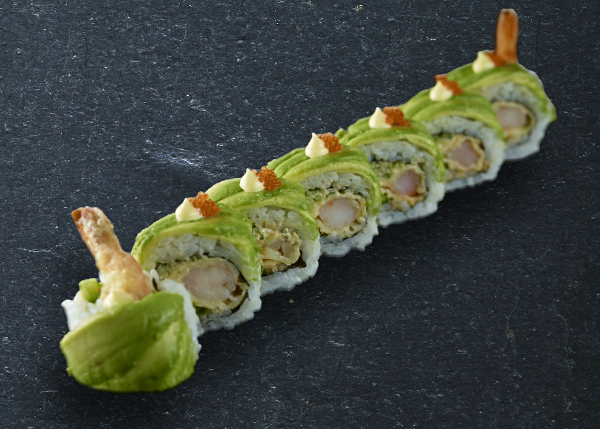 Dragon roll(8 pcs)