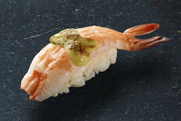 Sushi crevette thaï