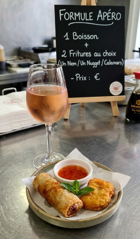 Menu Entrée und Boisson