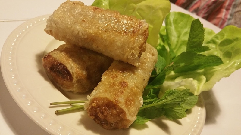 Nem au porc - Frühlingrolle aus Schweinefleisch