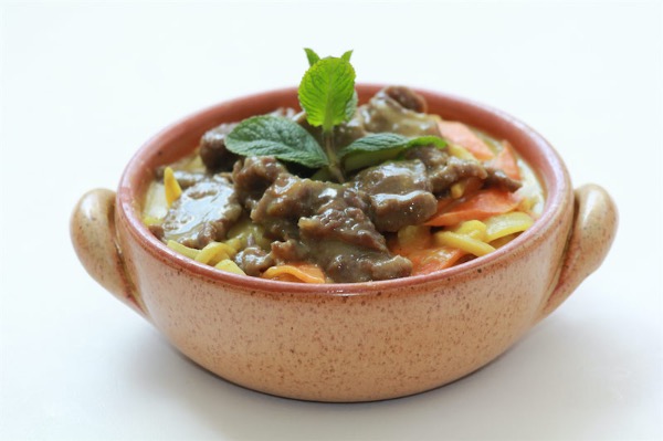 158 Boeuf au curry janue
