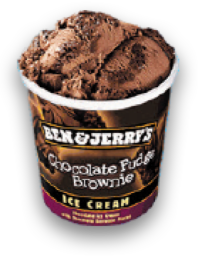 Ben & Jerry fudge brownie grand