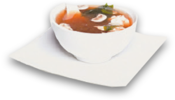 Soupe miso saumon