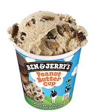 Ben&Jerry peanut butter cup petit