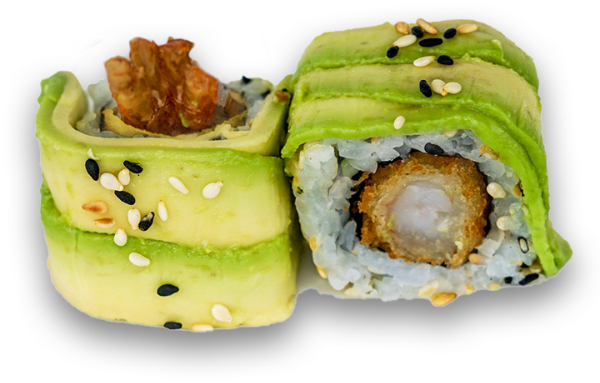 Suprême Avocat tempura crevette