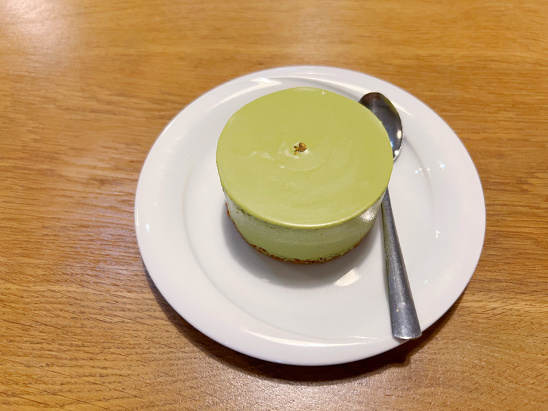 Matcha cheesecake