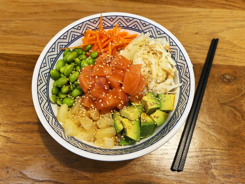 POKE BOWL SAUMON 👍👍