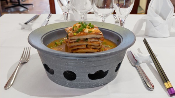 Tofu grillé avec poivrons à la sauce soja