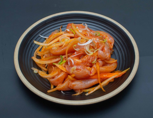 804 Barbecue chicken with marinated sauce 韩式腌鸡肉（辣）