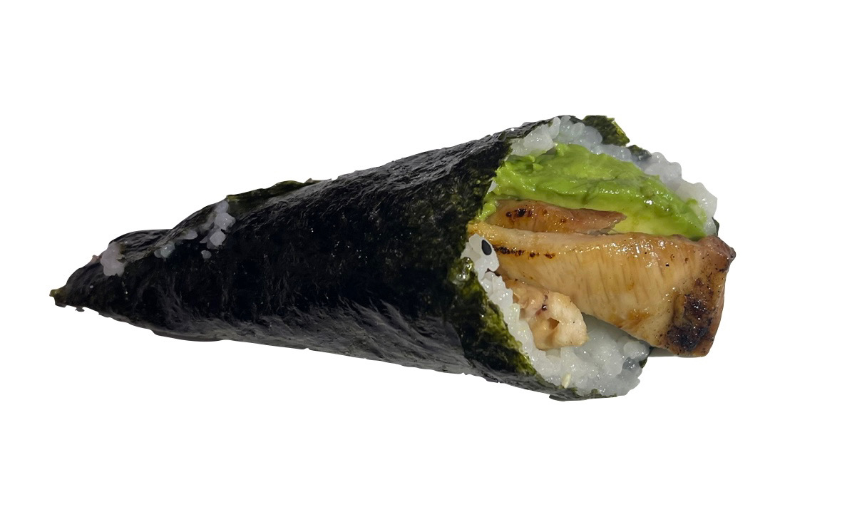 Temaki poulet avocat